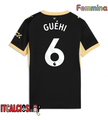 Manchester City Marc Guehi #6 Seconda Maglia Femmina 2026-27 Manica Corta